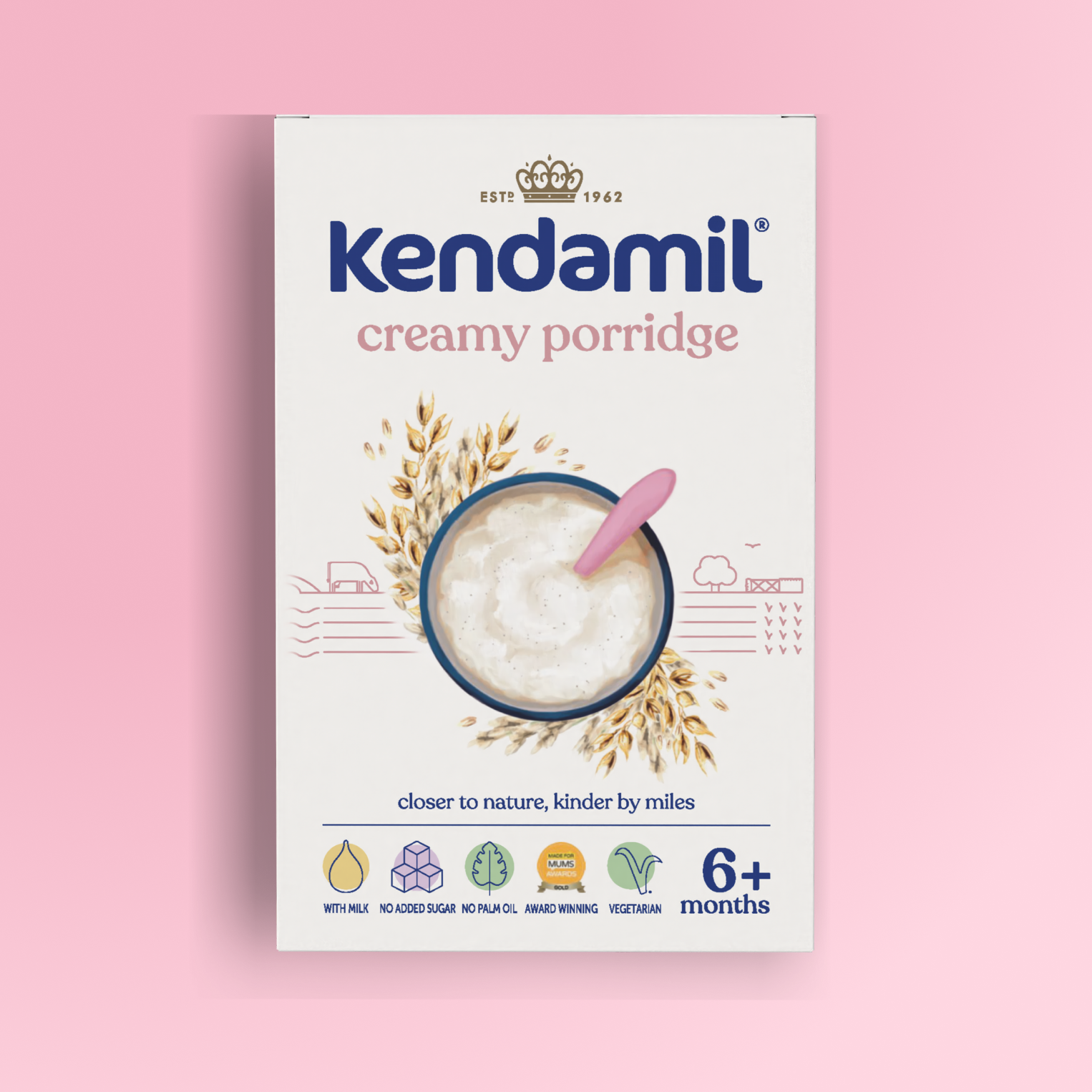 5-Pack Creamy Baby Porridge (6+ months)