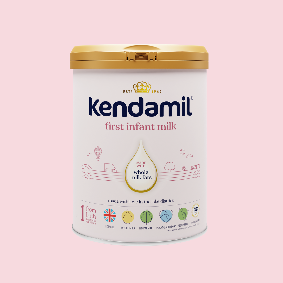 First Infant Milk | Baby Milk | Kendamil | From Birth