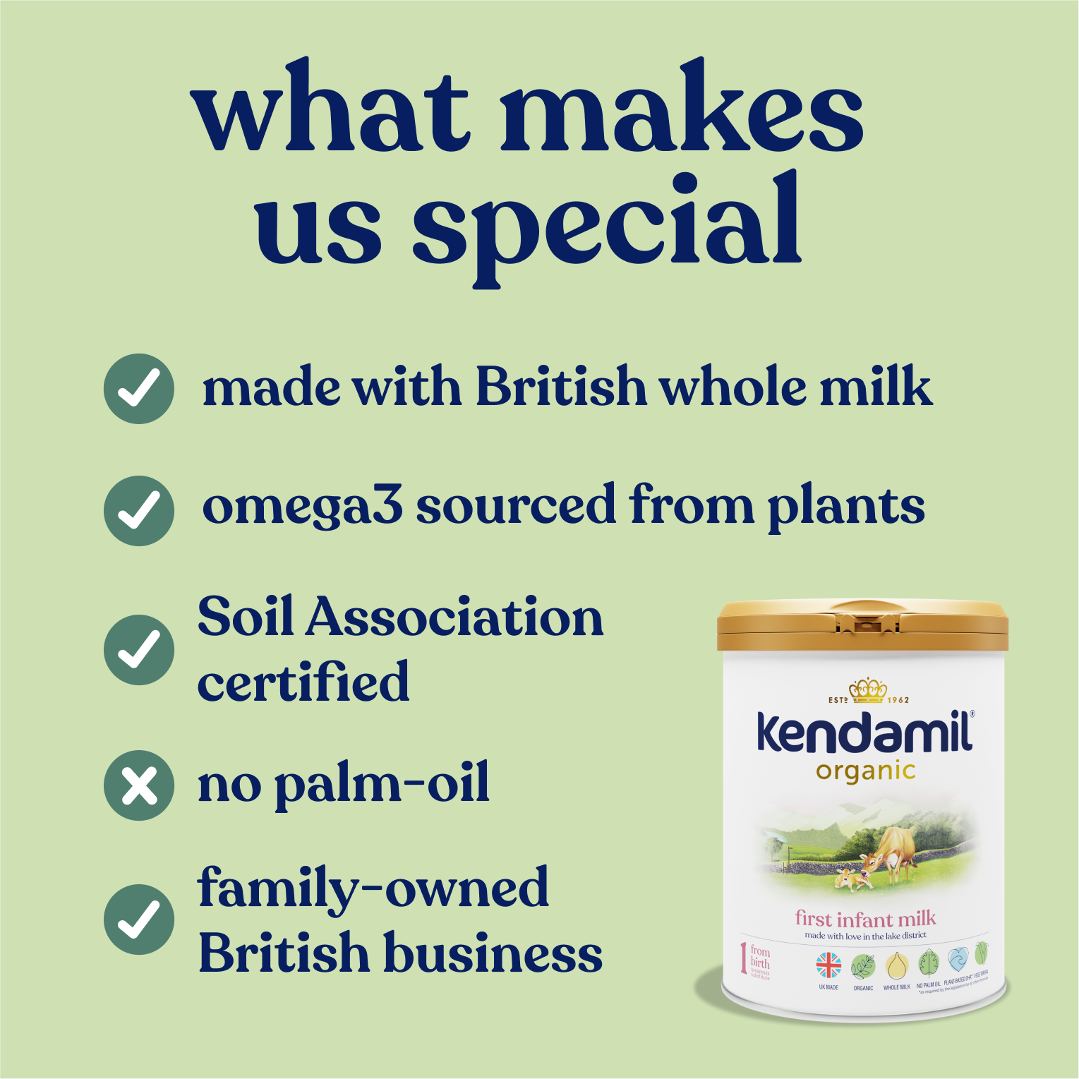 Organic First Infant Milk