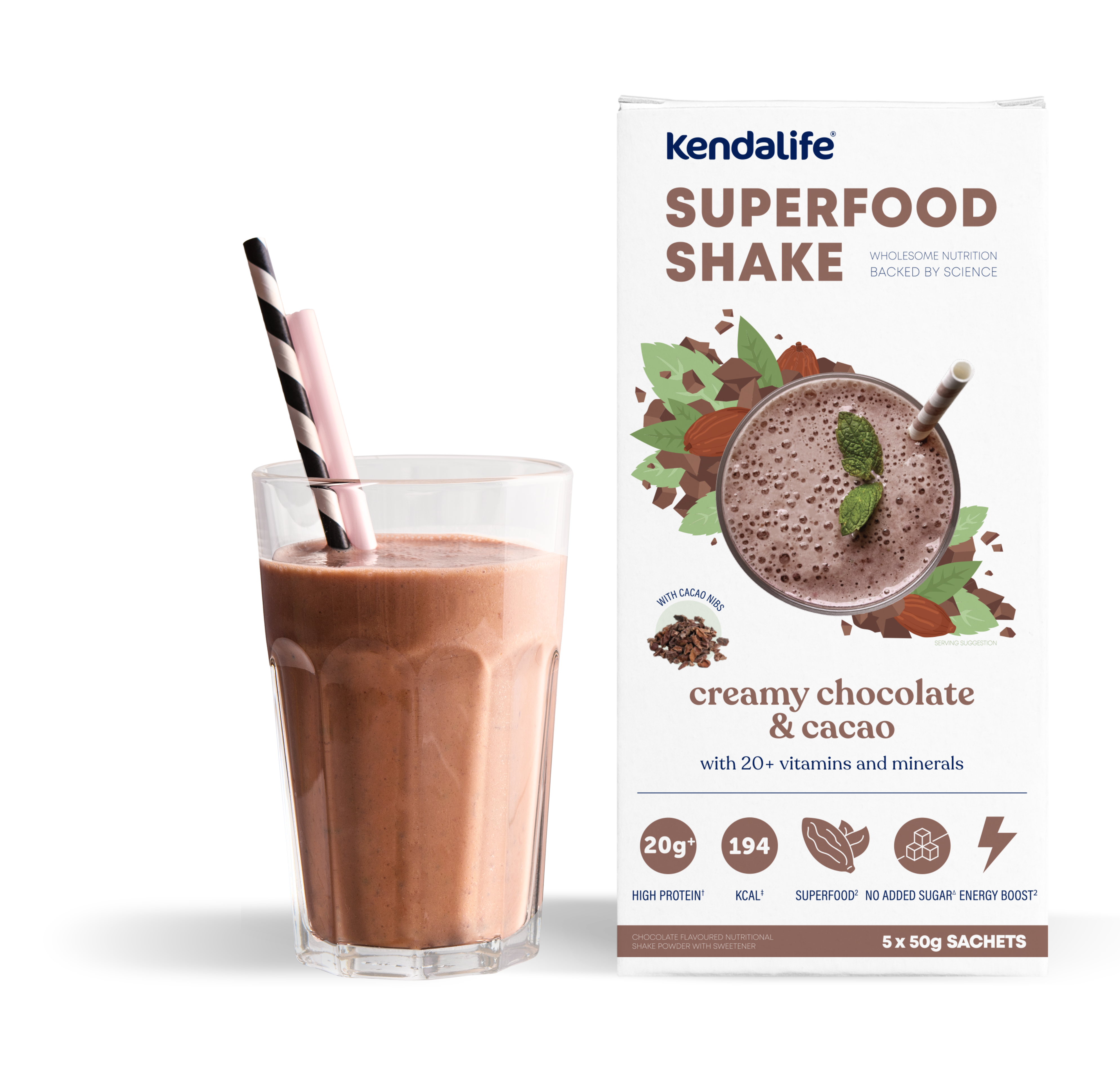 Kendalife Creamy Chocolate & Cacao