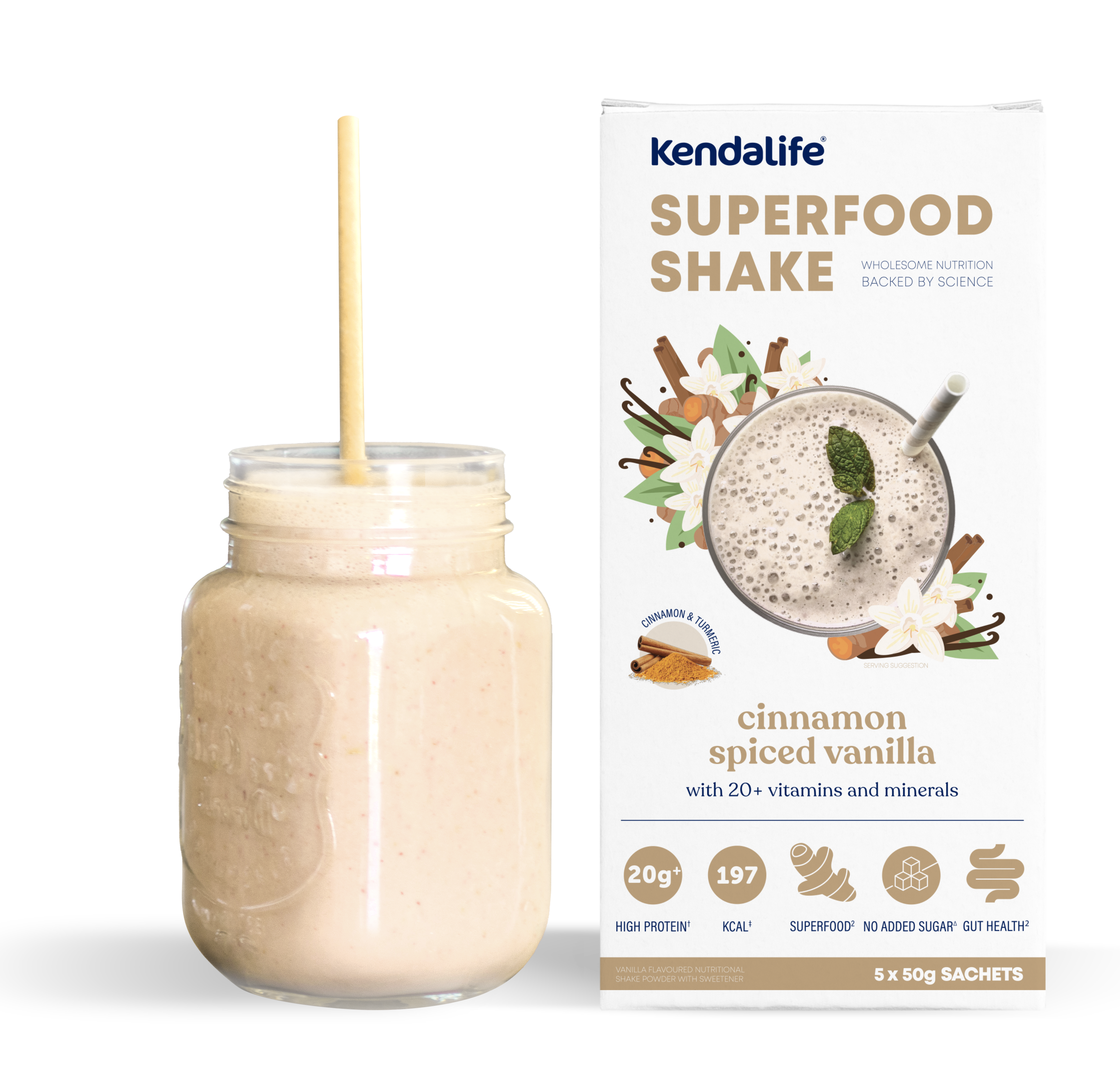 Kendalife Cinnamon Spiced Vanilla