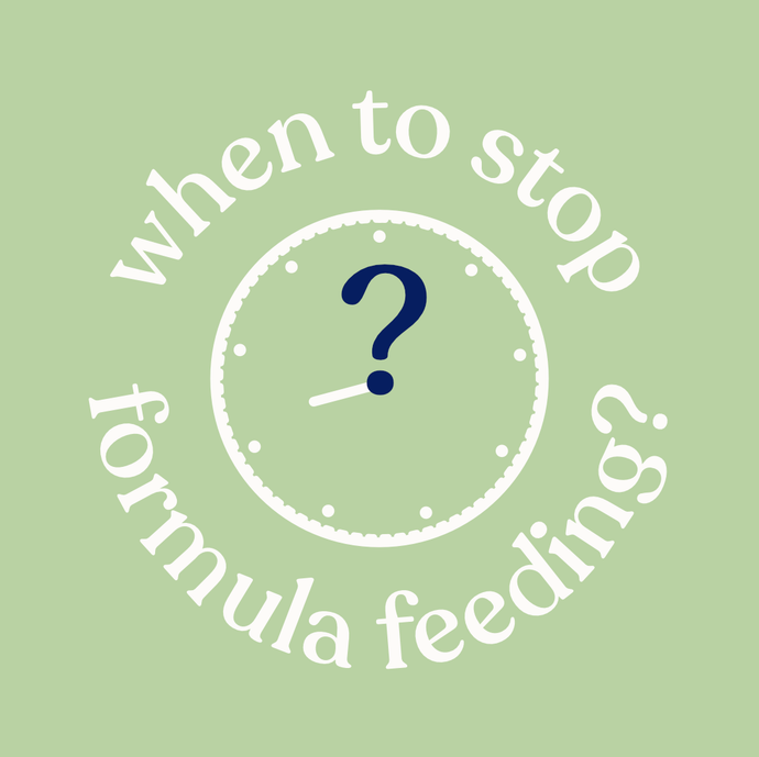 When to stop formula feeding