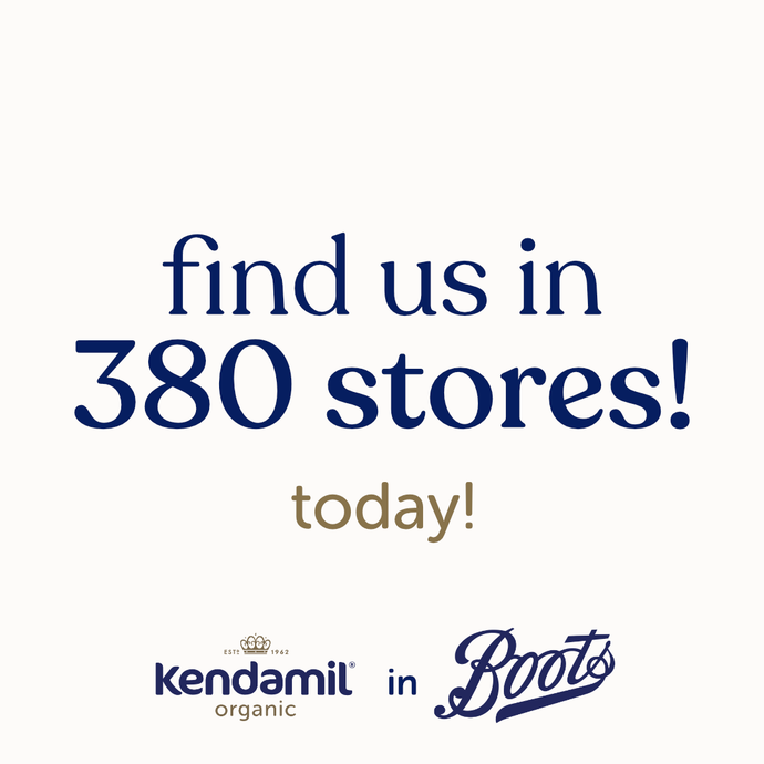 Kendamil brings organic baby milk from happy cows straight to a Boots shelf near you!