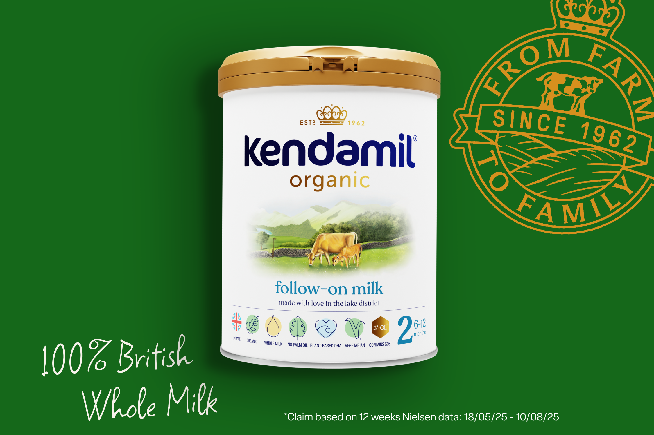 Organic First Infant Formula (0-6 Months)