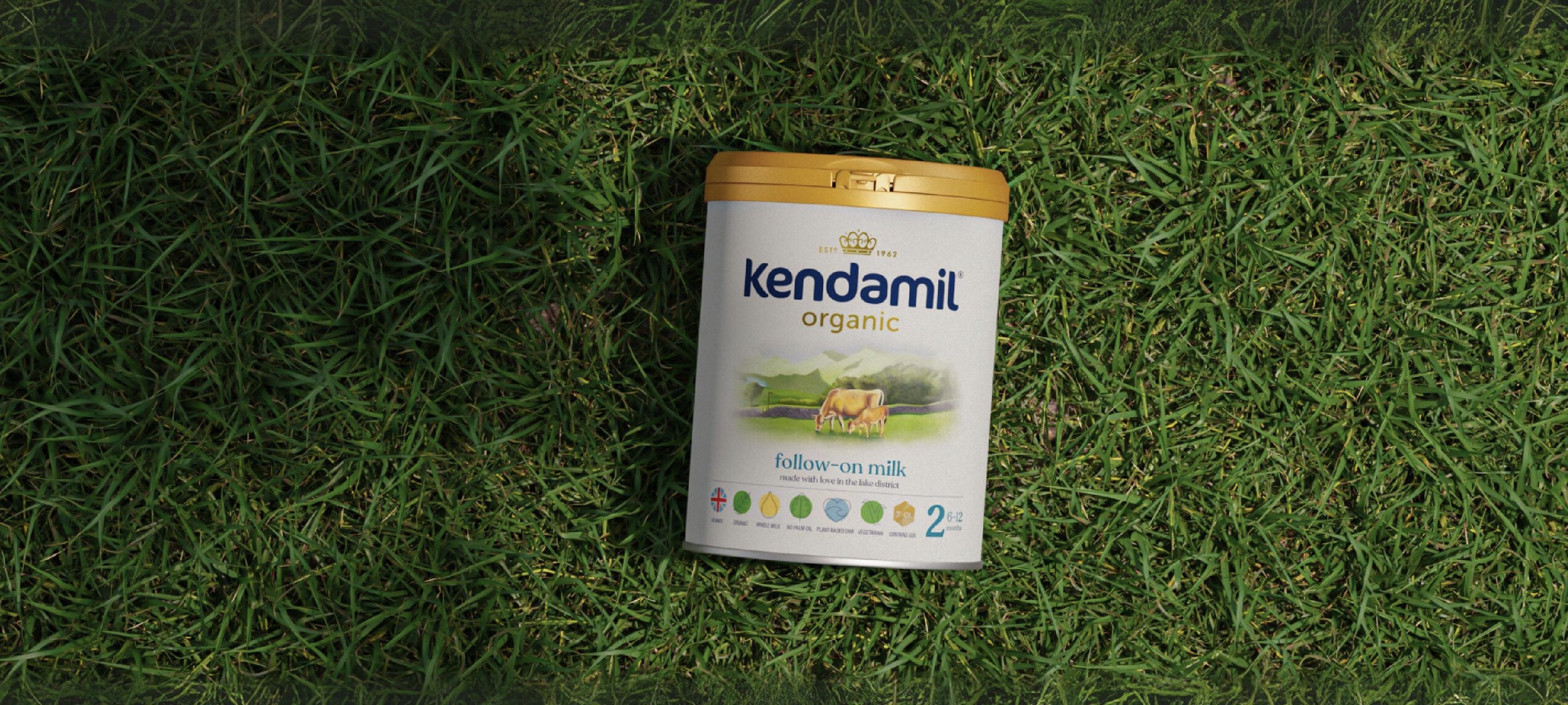 Baby's hand - Kendamil Organic Baby formula collection