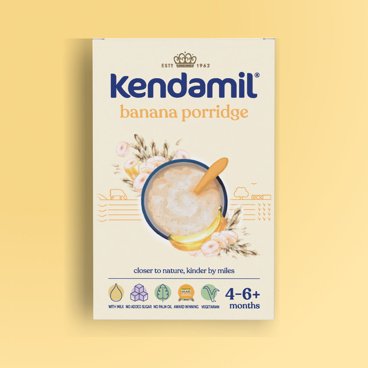 5-Pack Banana Baby Porridge (4+ months)