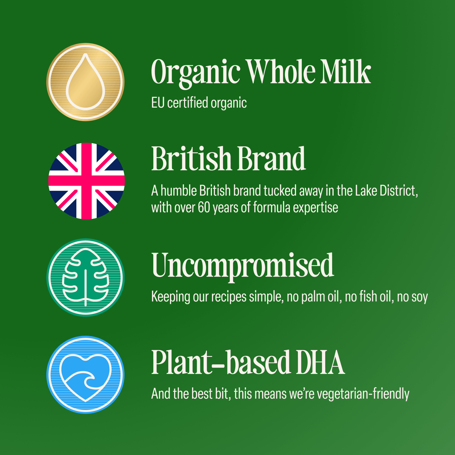 6x200ml Organic Ready to Feed Toddler Milk