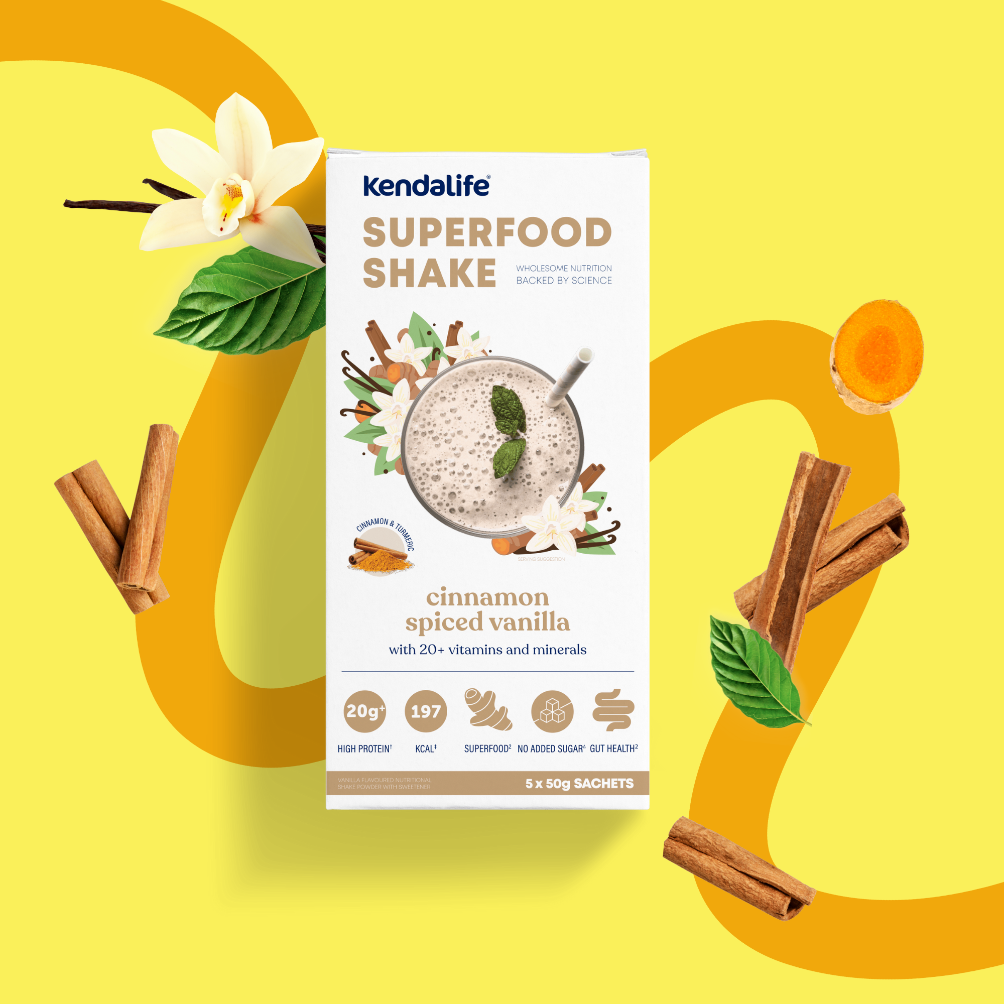 Kendalife Cinnamon Spiced Vanilla