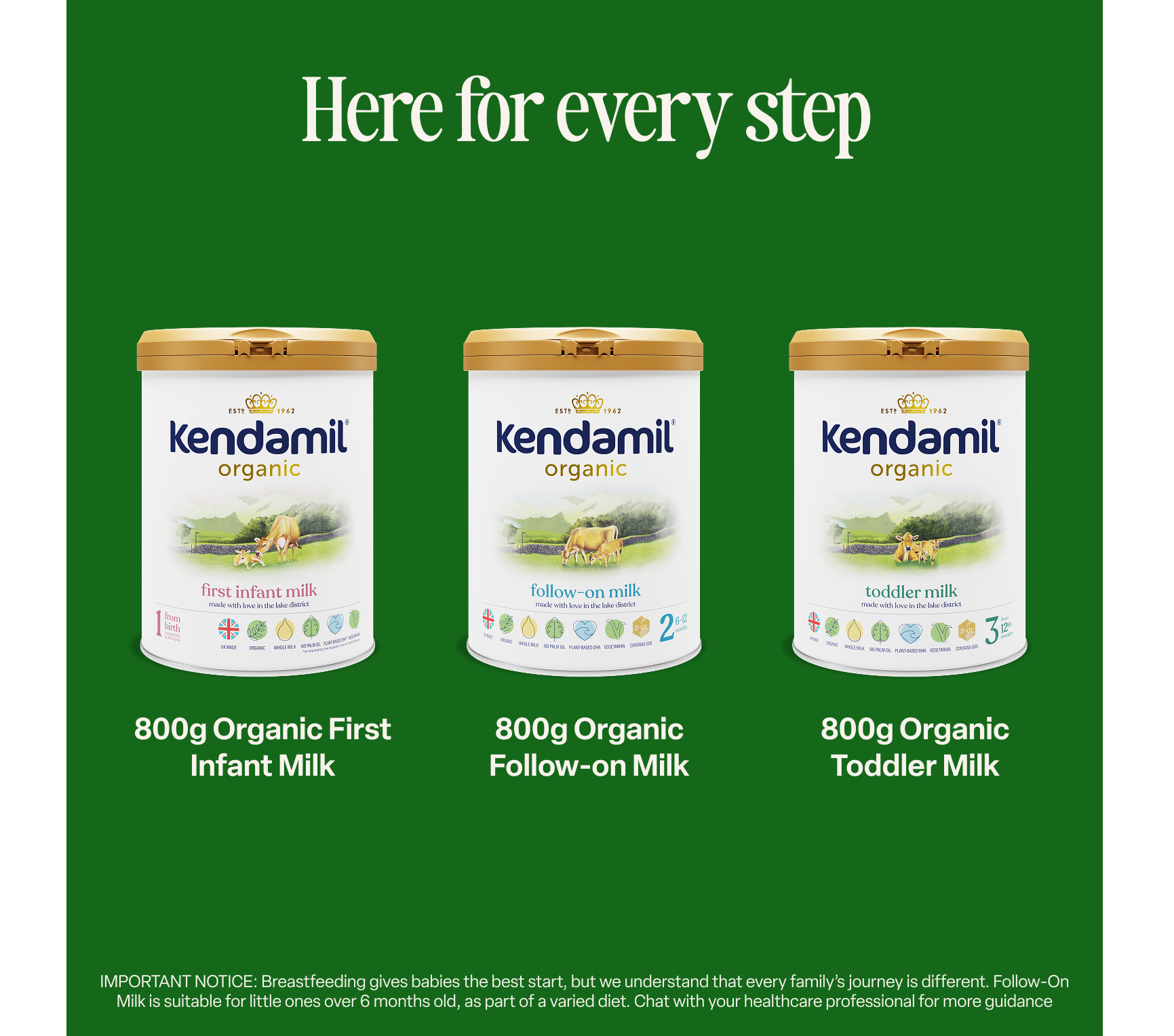 Organic First Infant Milk