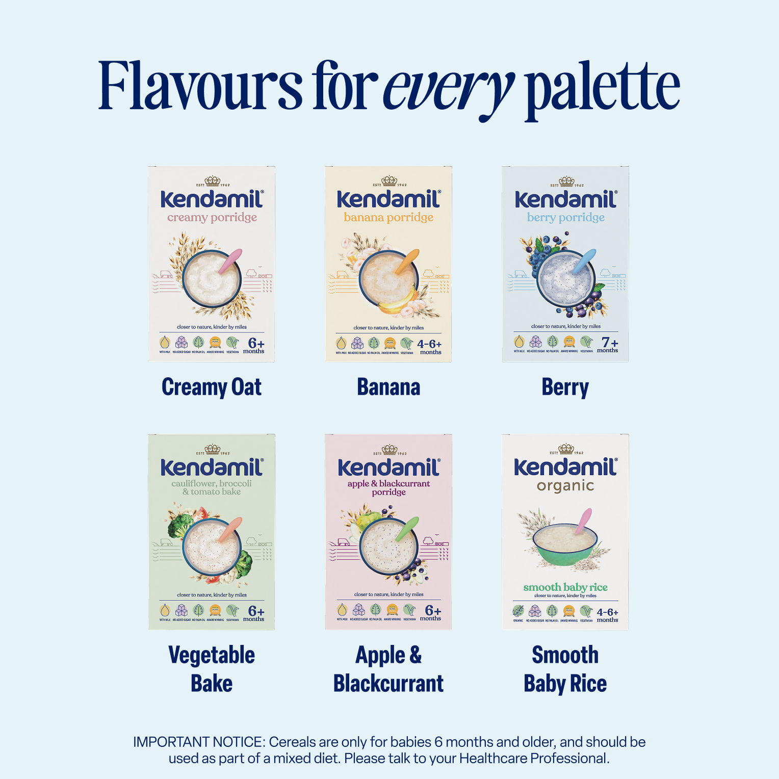 5-Pack Berry Baby Porridge (7+ months, 25 servings)