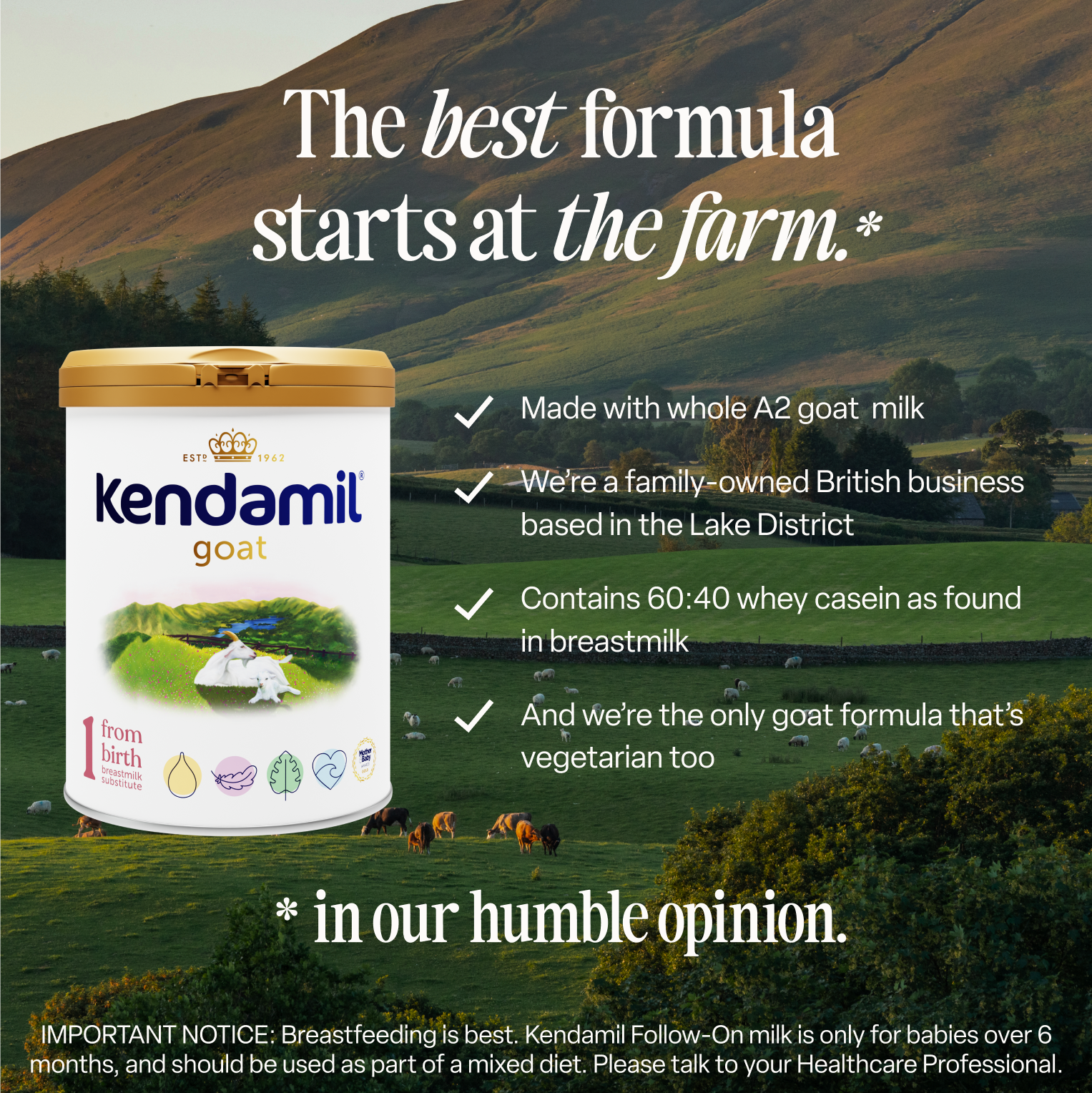 Goat First Infant Milk